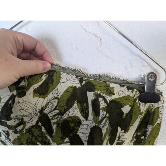 We Love Vera Strapless Sundress Womens 2 Green Leaves Red Strawberries Wedding - Picture 4 of 8